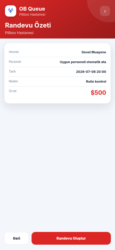 OB-Queue | Advanced Appointment & Queue Management System | Open Source