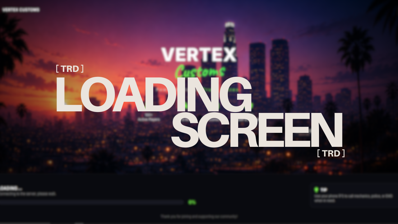 TRD Loading Screen V3