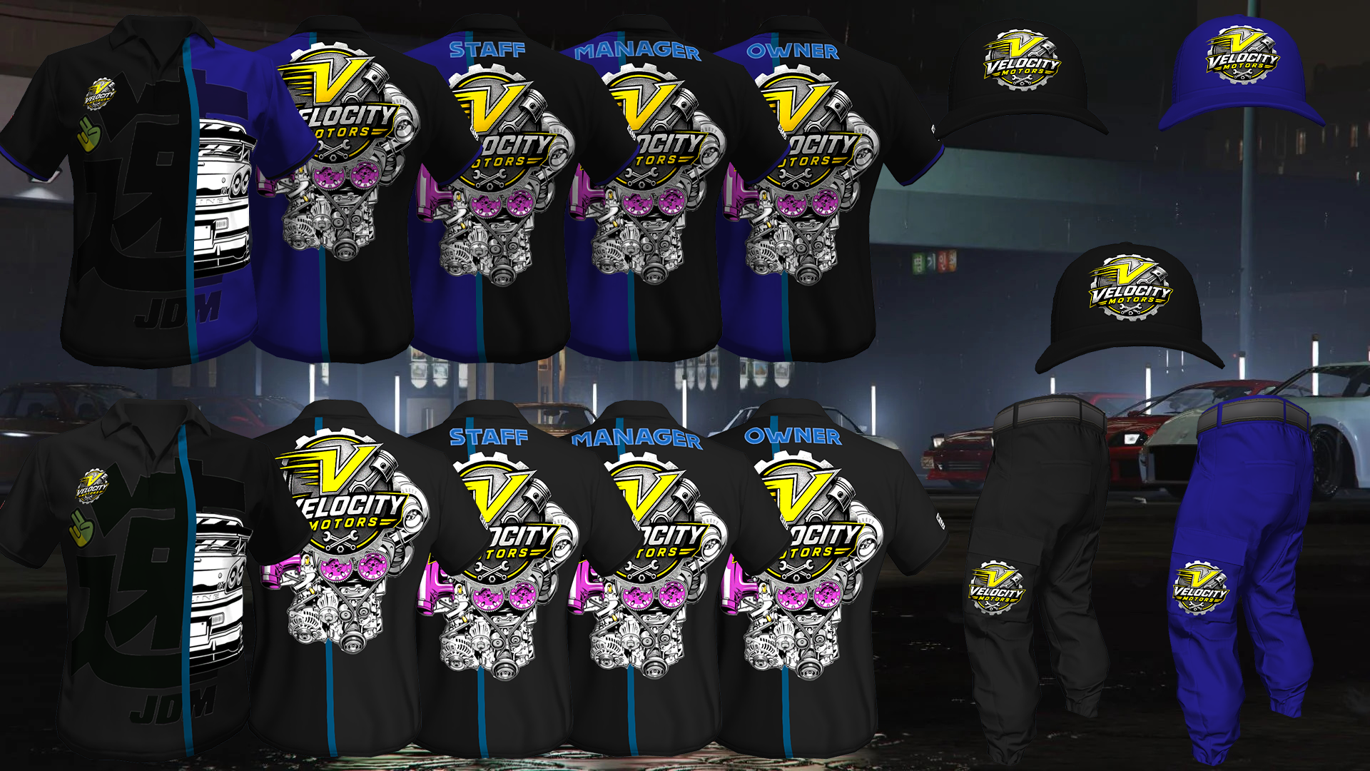 Velocity Motors Uniform [M+F]