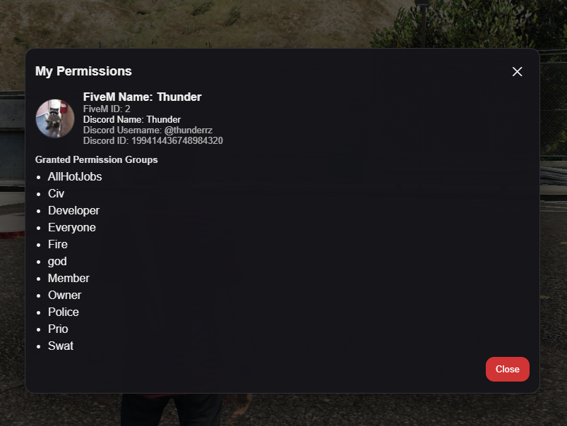 Permission System  | Automatic Discord Permission Sync