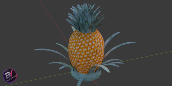 Tropical Pineapple Plant