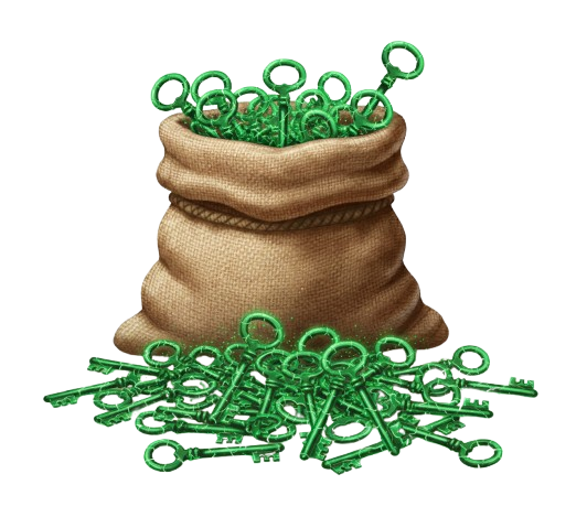 Emerald Key 3x