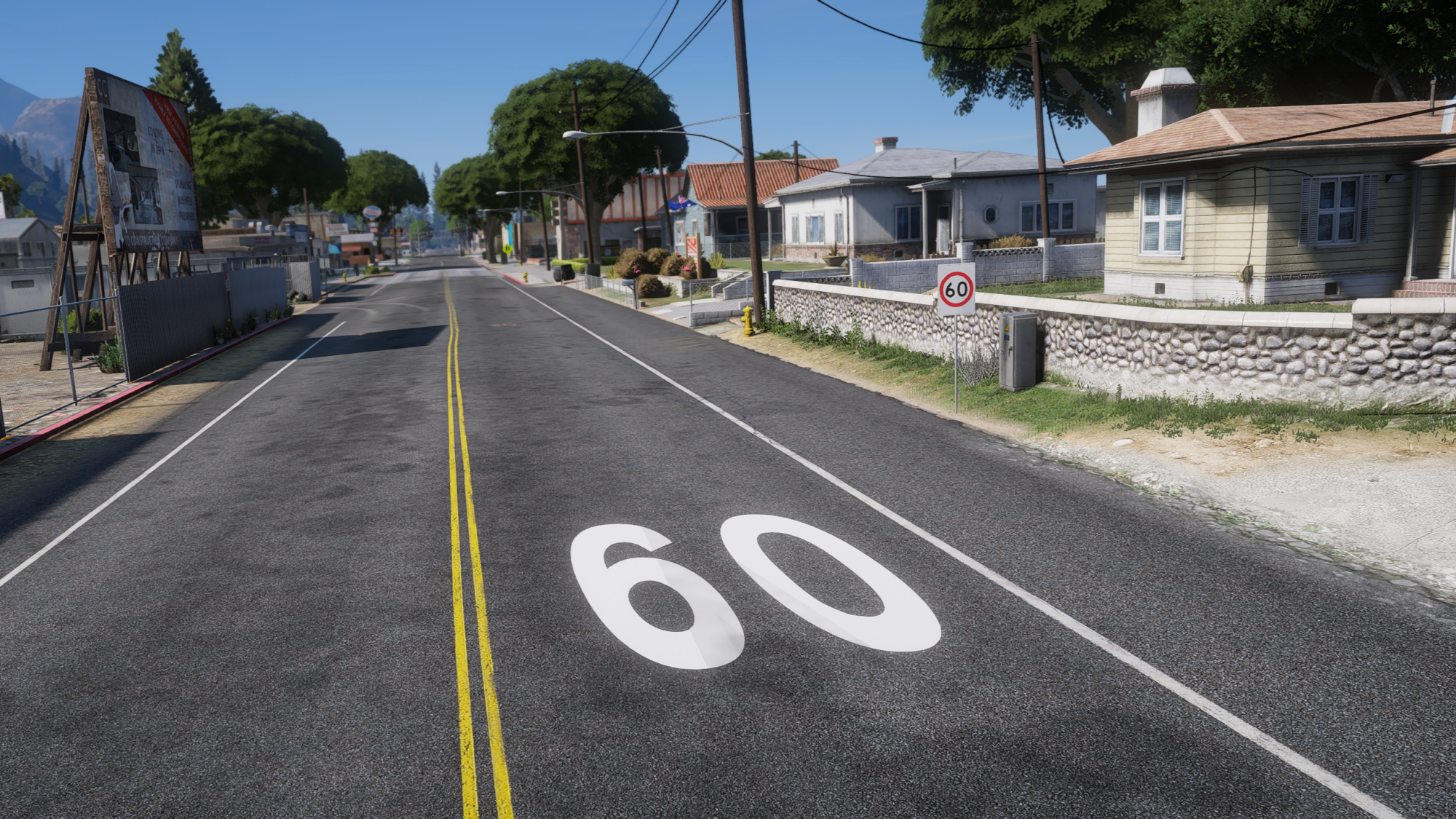 Southern Road Markers