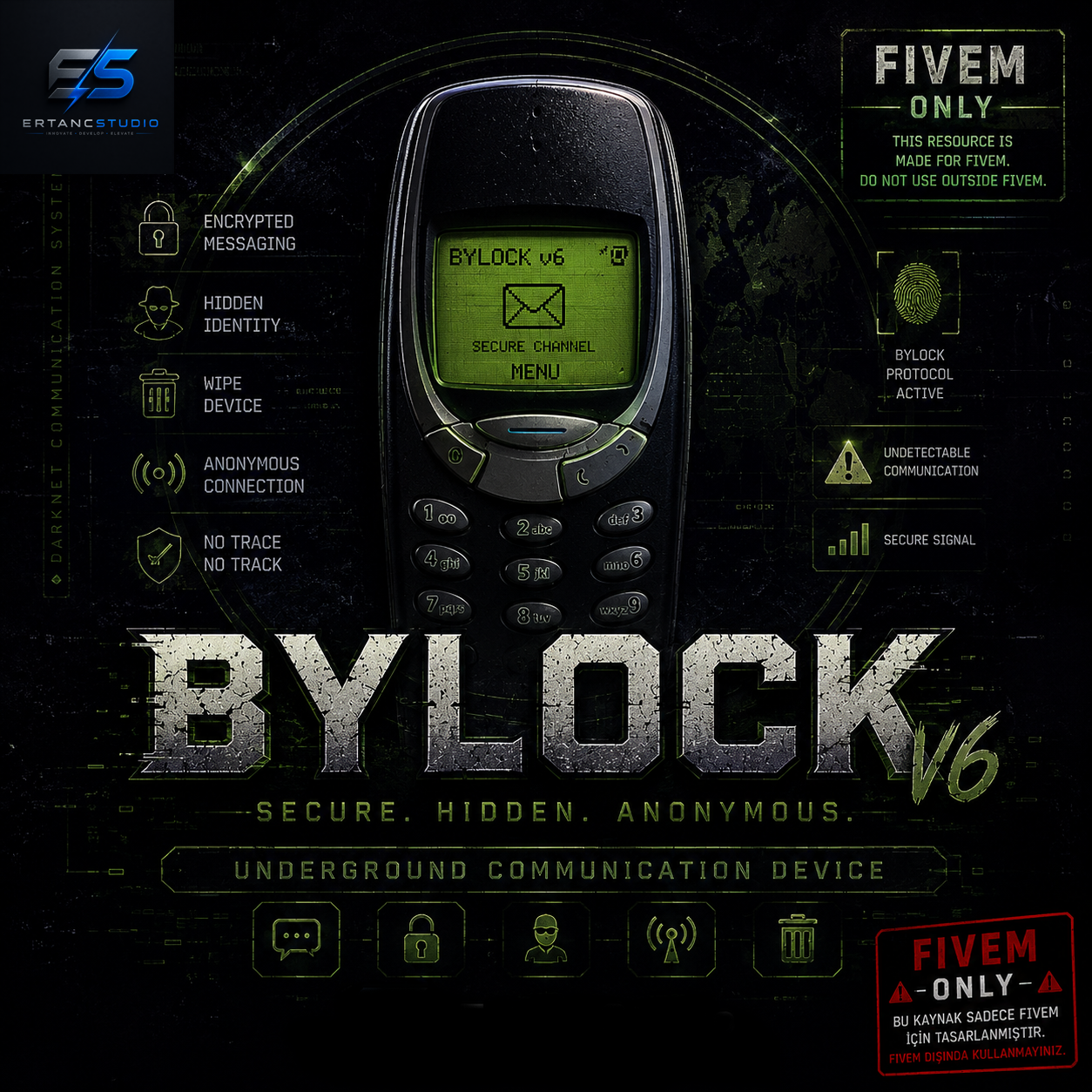 BYLOCK V6 - Underground Communication Device