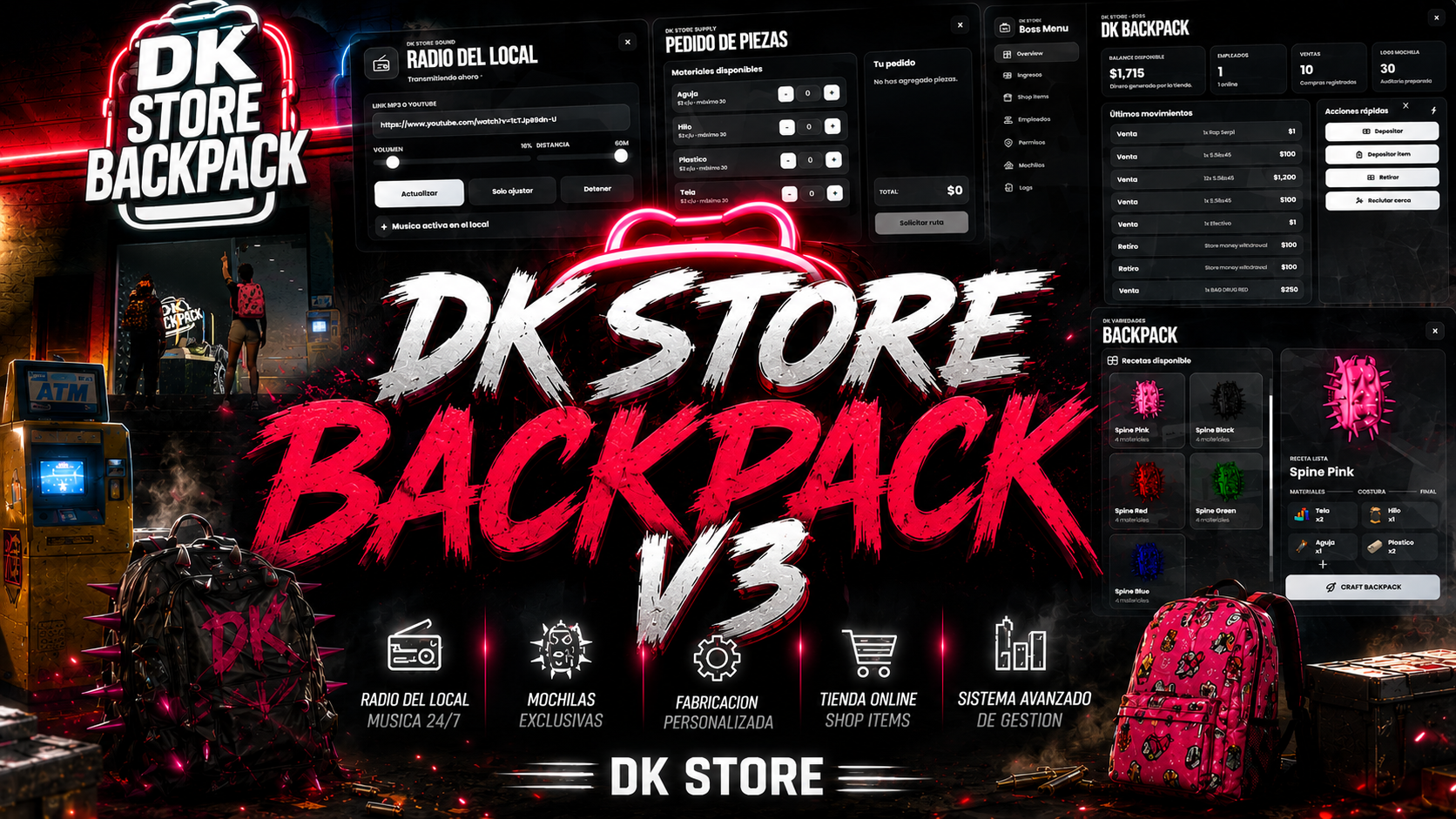 DK STORE BACKPACK