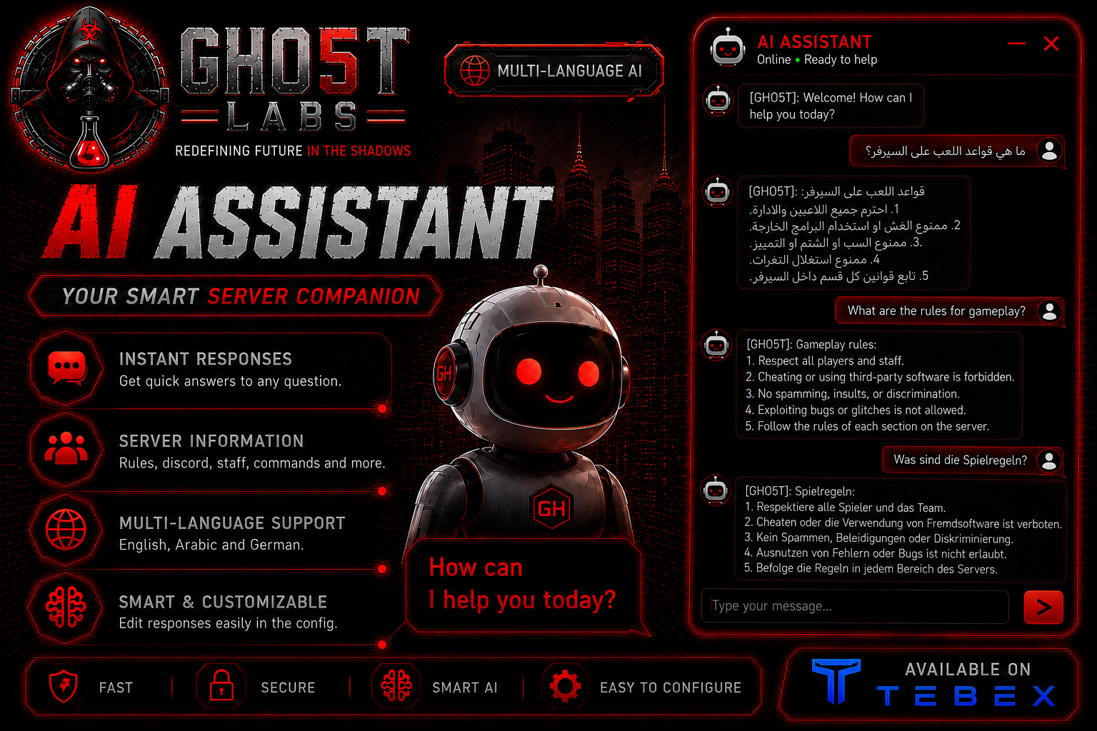 GH05T Loading Screen v2.7.0