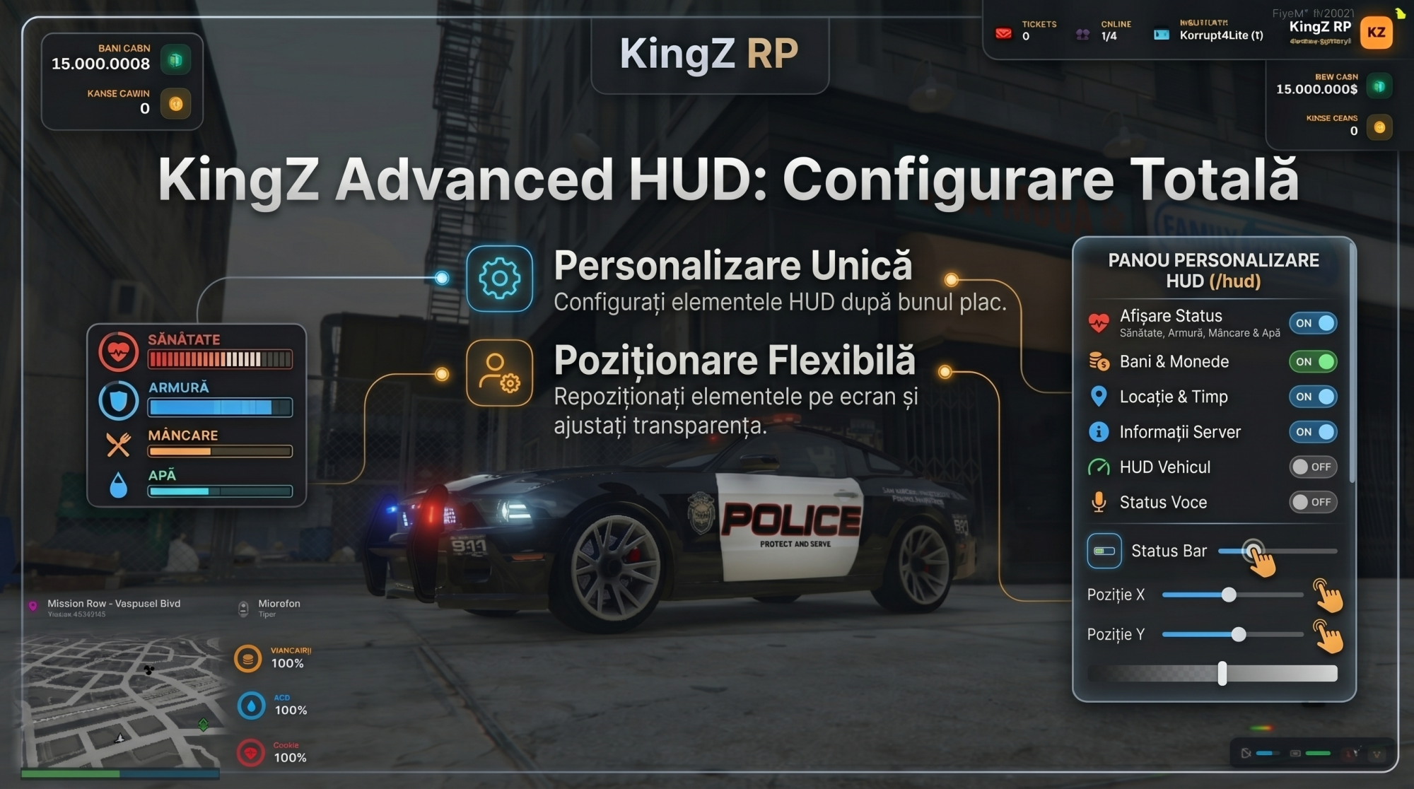 KingZ Advanced Hud