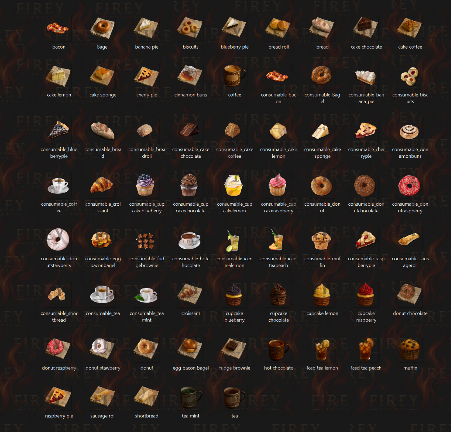 Bakery Icons