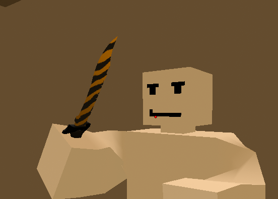 Bowie knife tiger tooth