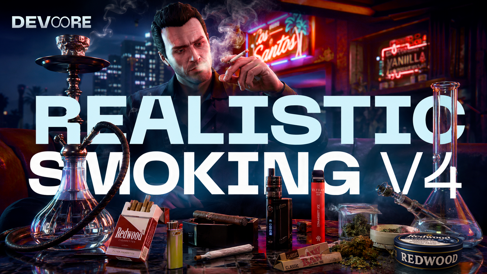 [ESX/QB/QBX] Realistic Smoking