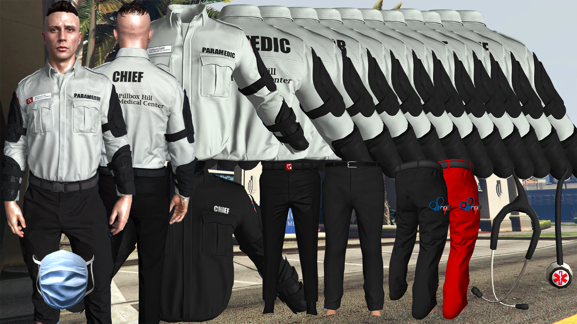 Pillbox EMS Armour Shirts [Male and Female]