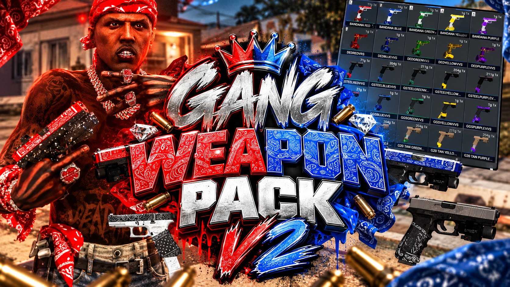 VVS GUNS GANG PACK V2