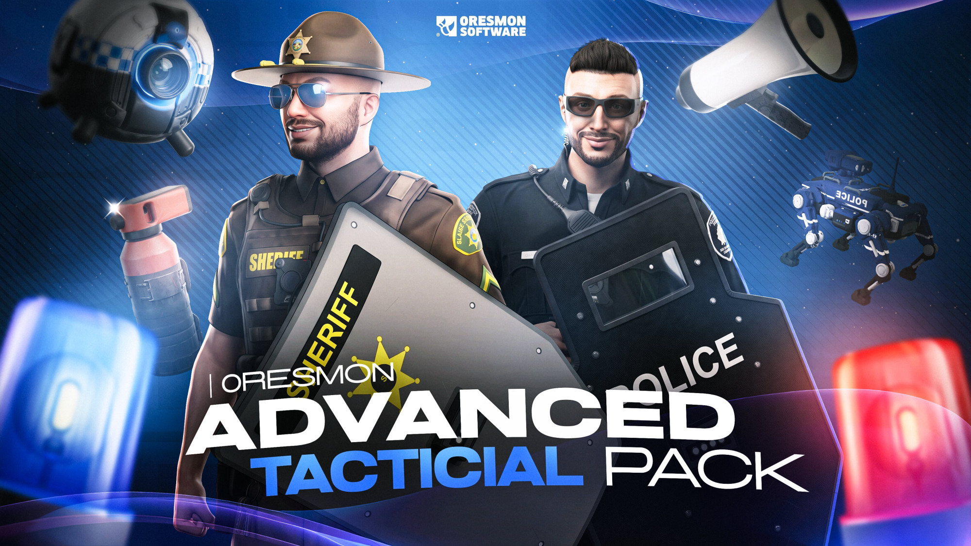 Frkn-Tactical Pack 20+ Police Items , Job Based Textures Escrow | frkn