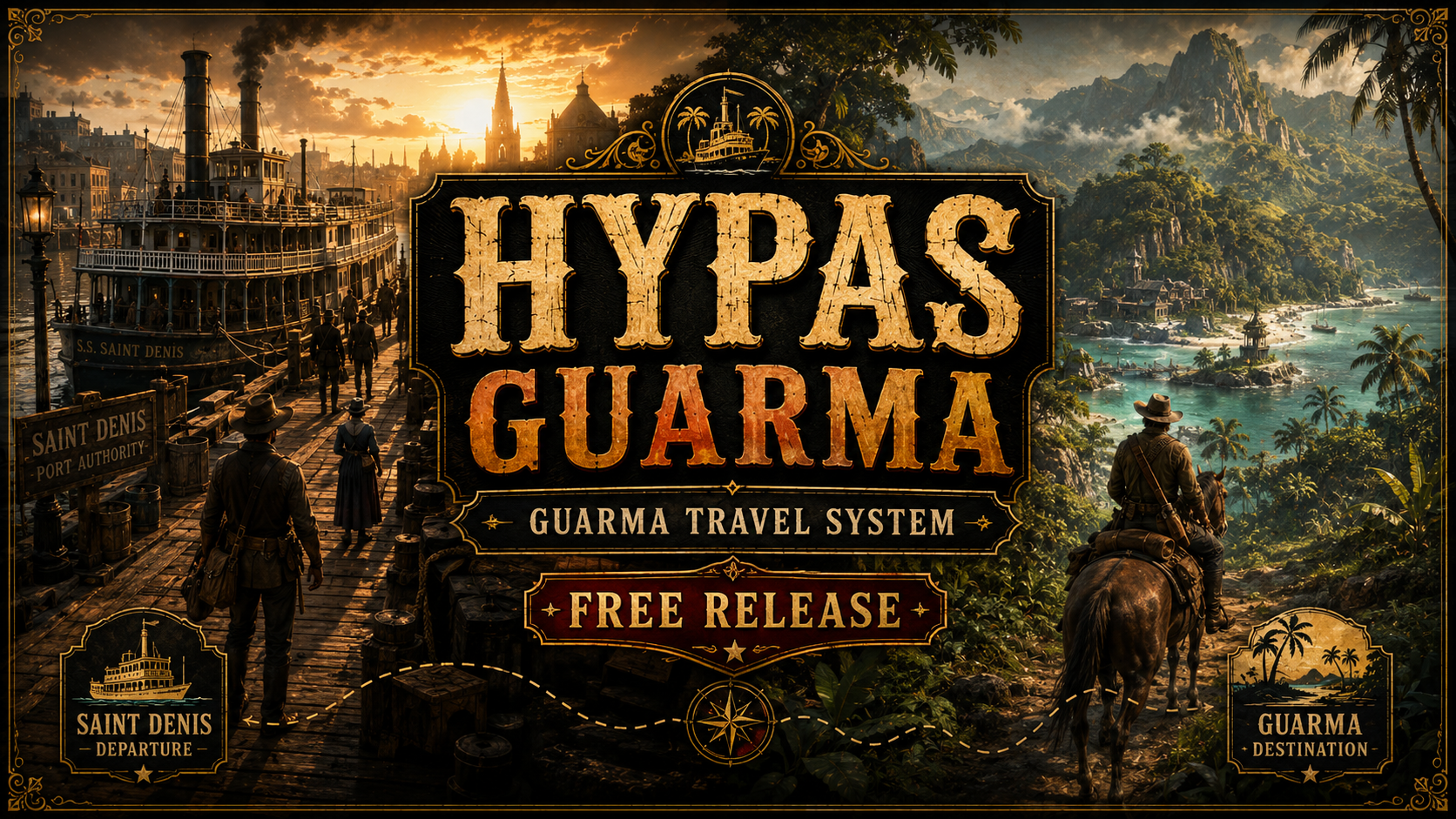 Hypas Guarma (RedM, VORP)  *FREE*