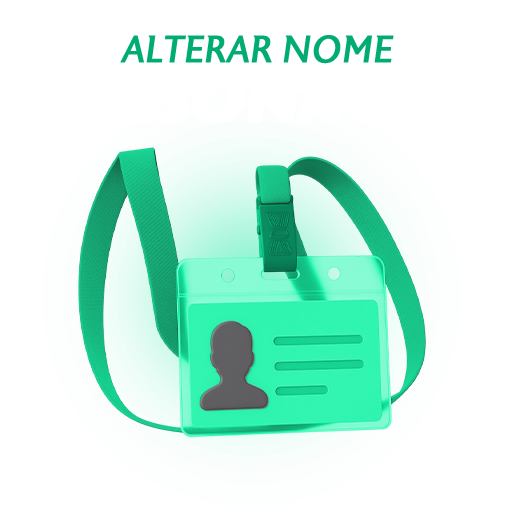 Troca de nome do personagem