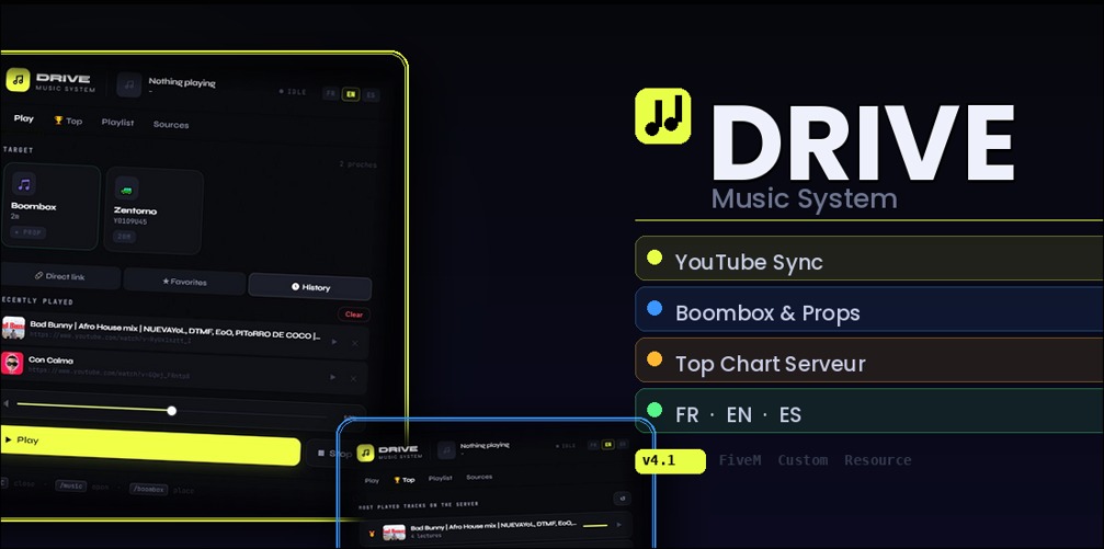 Music Script Vehicle and Radio - Standalone