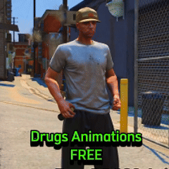 [FREE] Drugs Emotes (11 Animations with Props)