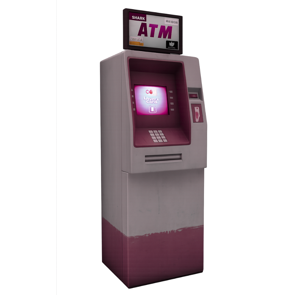 (ATM)  BANK MACHINE