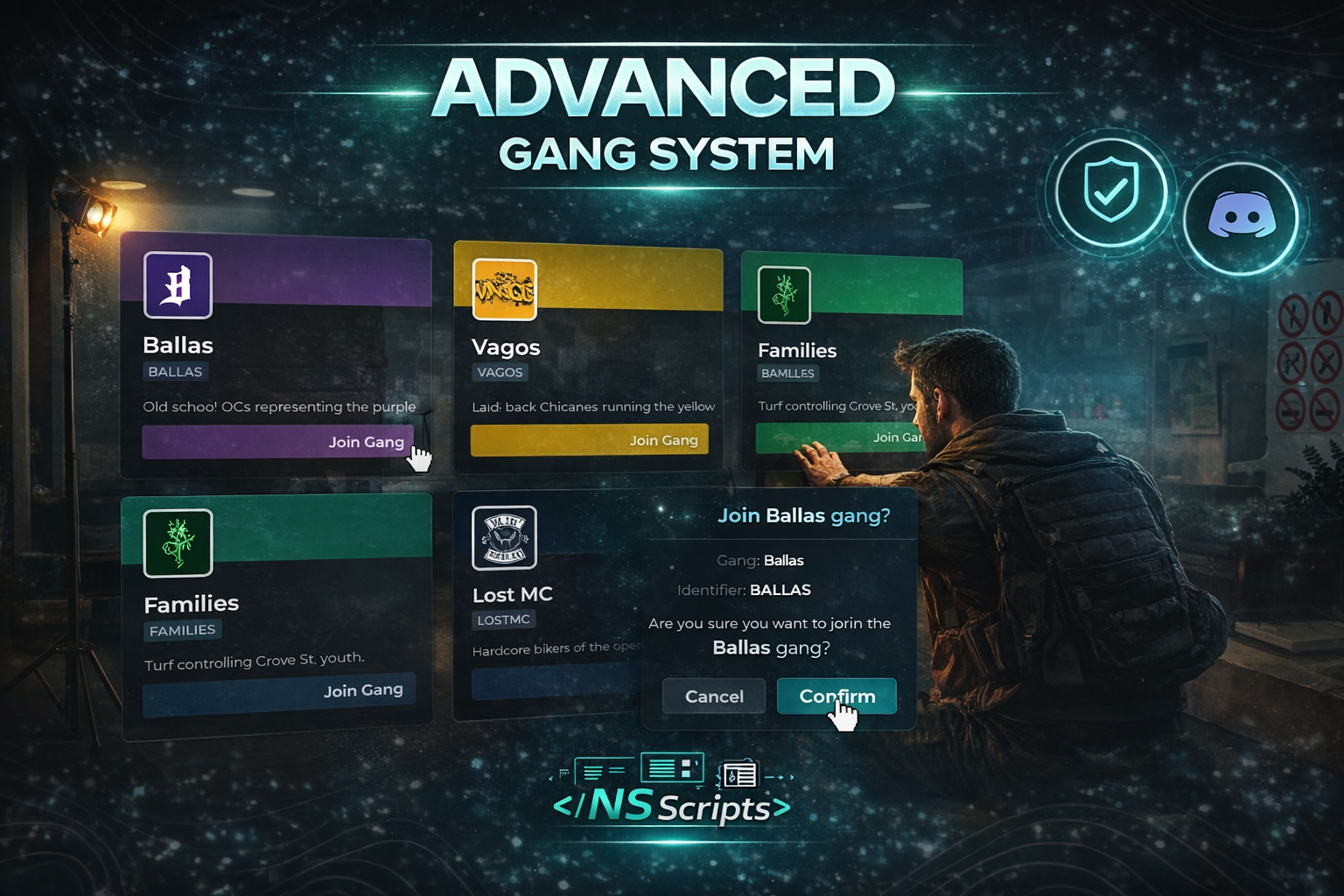 Advanced Gang Recruiter