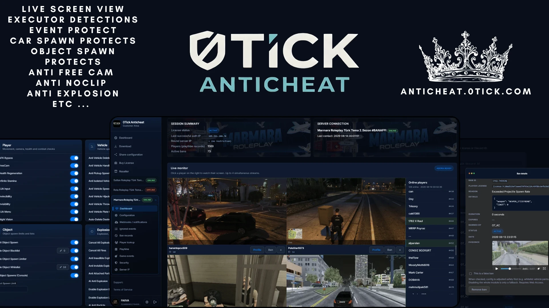 0TICK ANTICHEAT | 3 MONTH