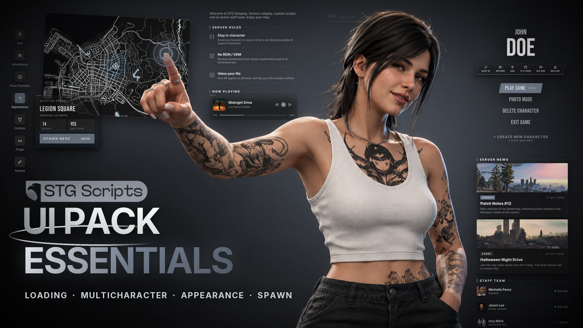 Fivem UI Pack: Essentials Script