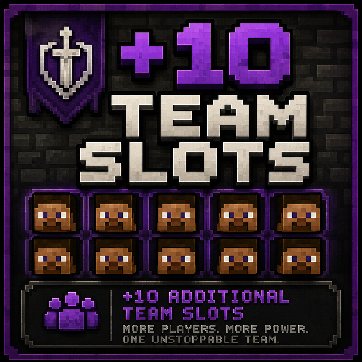 10 Team Slots