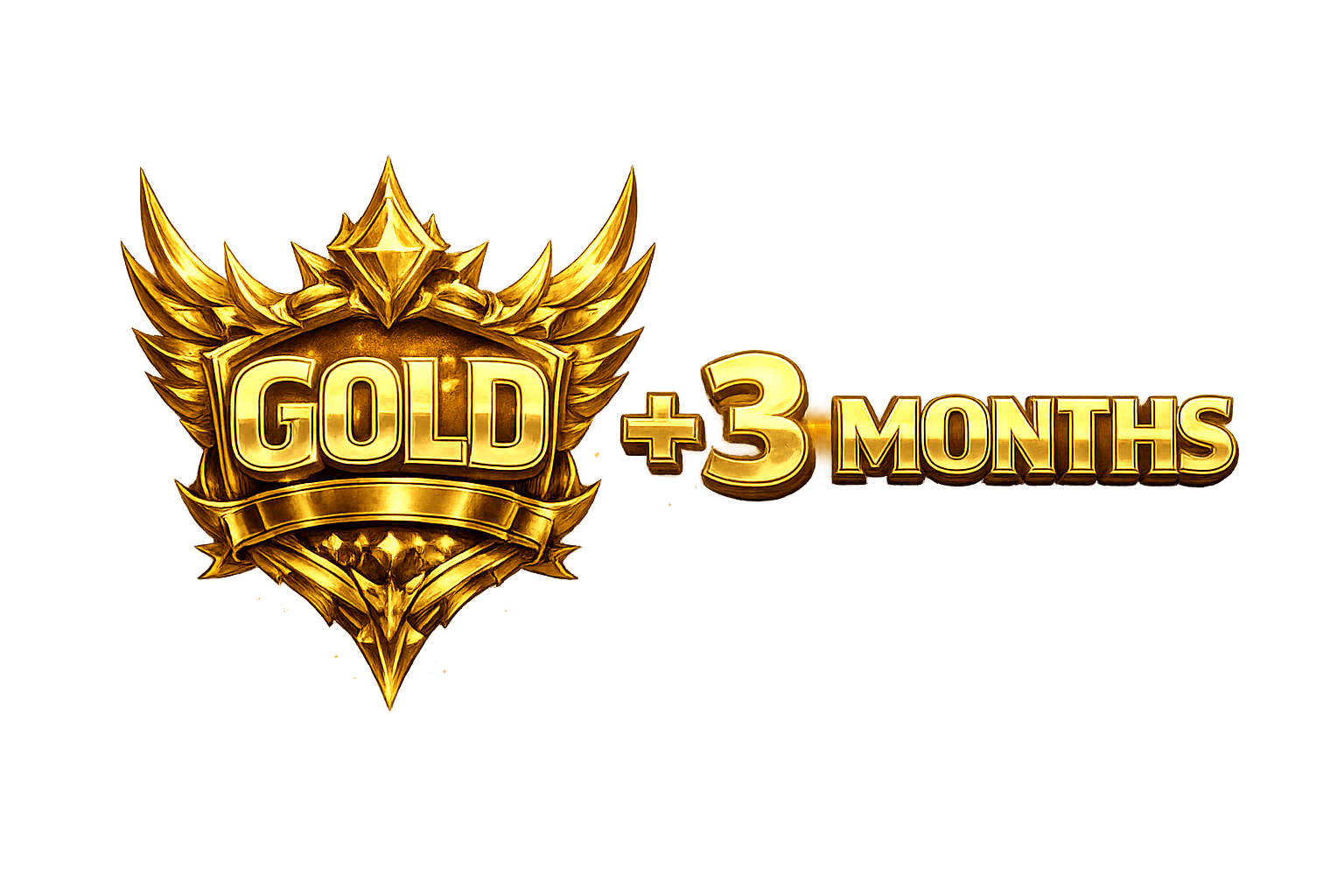 (3 Months Gifted) Gold