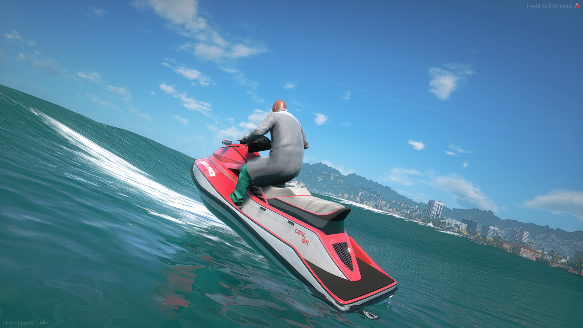Speedophile Seashark Ambulance Version