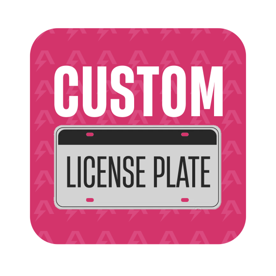 Custom License Plate