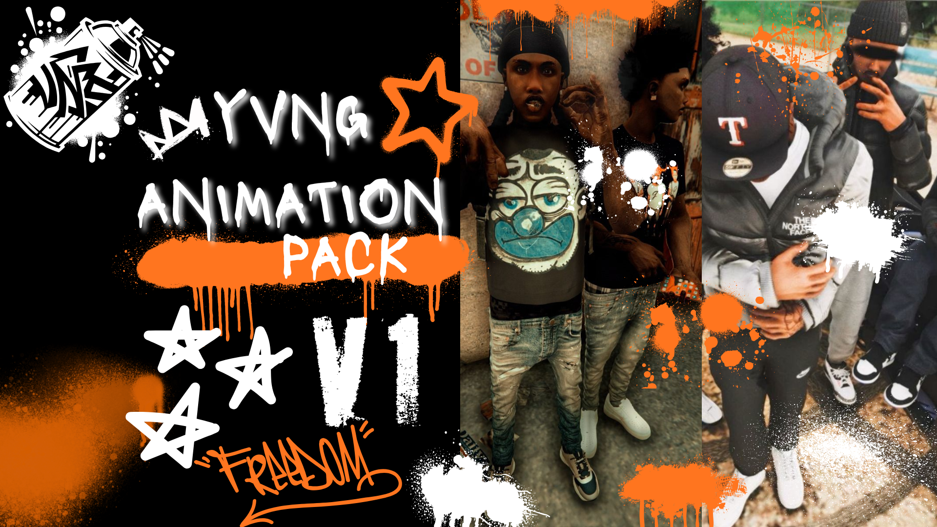 Yvng Animation pack V1