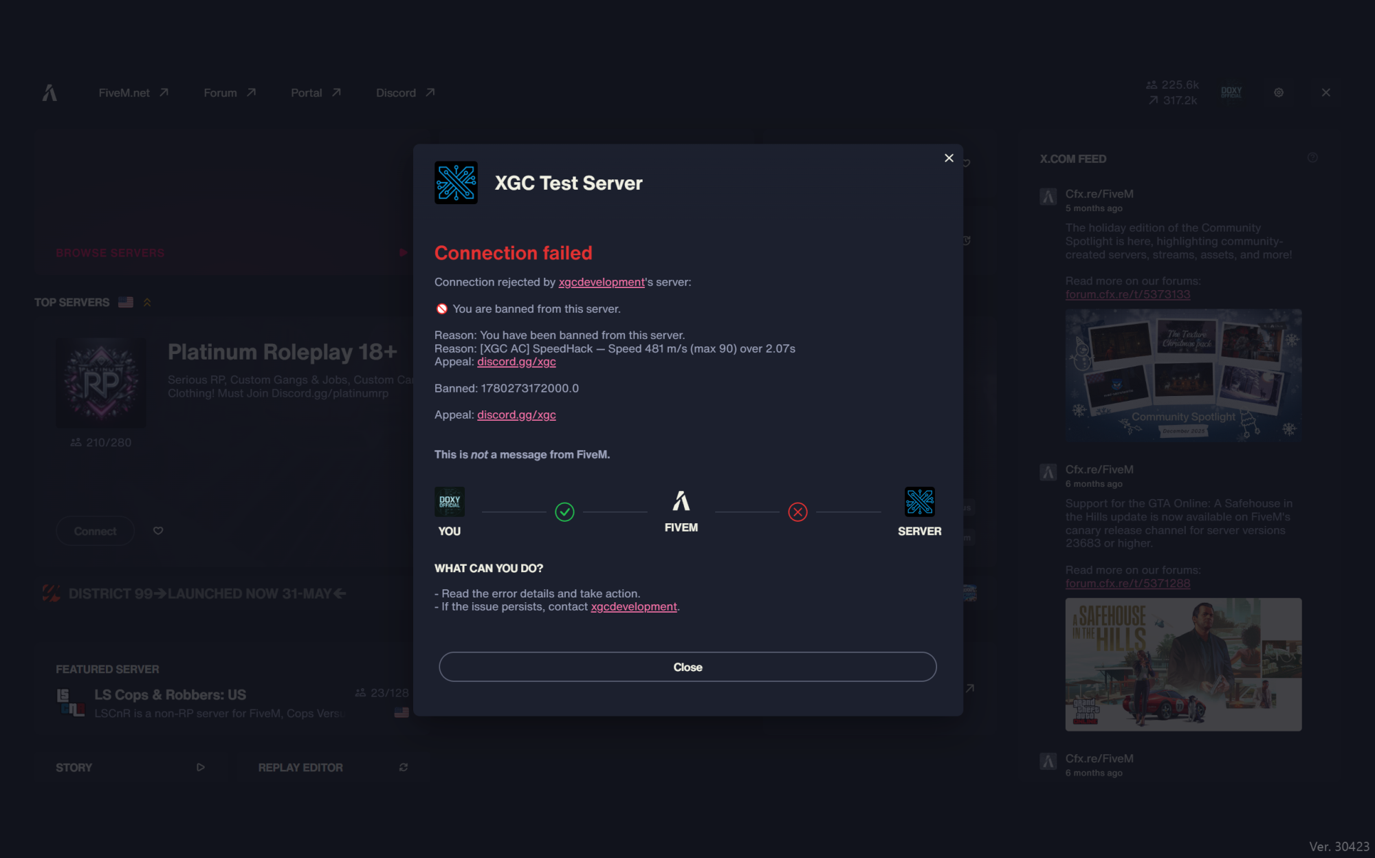 XGC Anticheat Screenshot 2