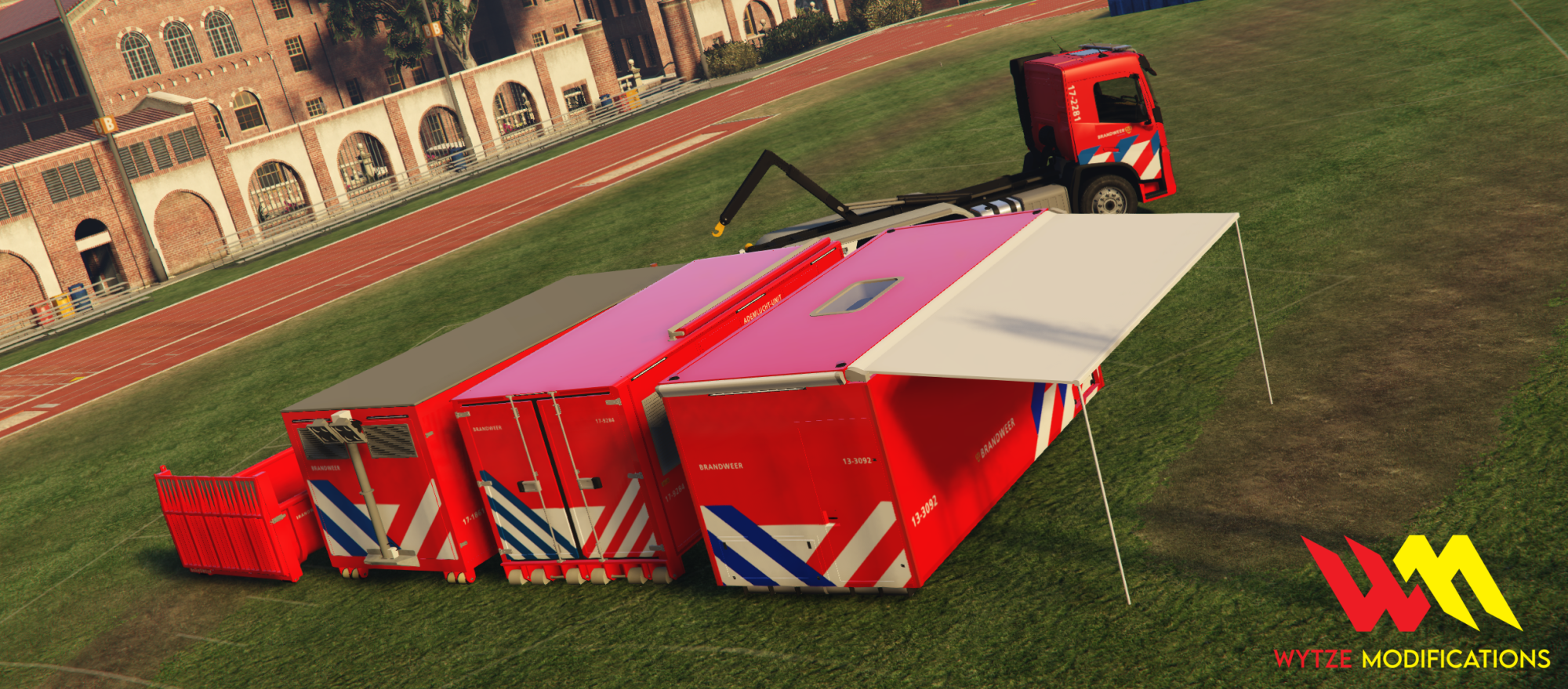 Vulcar PrimemoverWLFHaakarm Set [SmartVehicle]