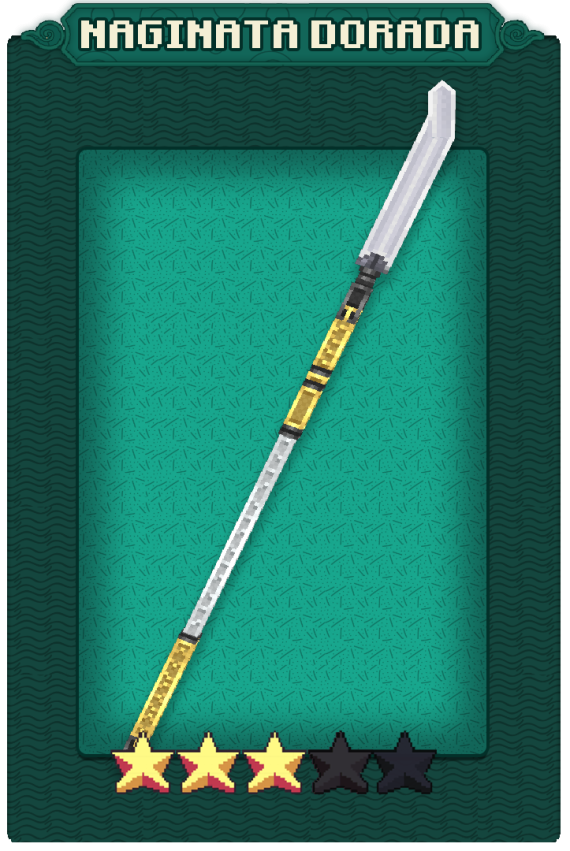 NAGINATA DORADA [20% OFF]