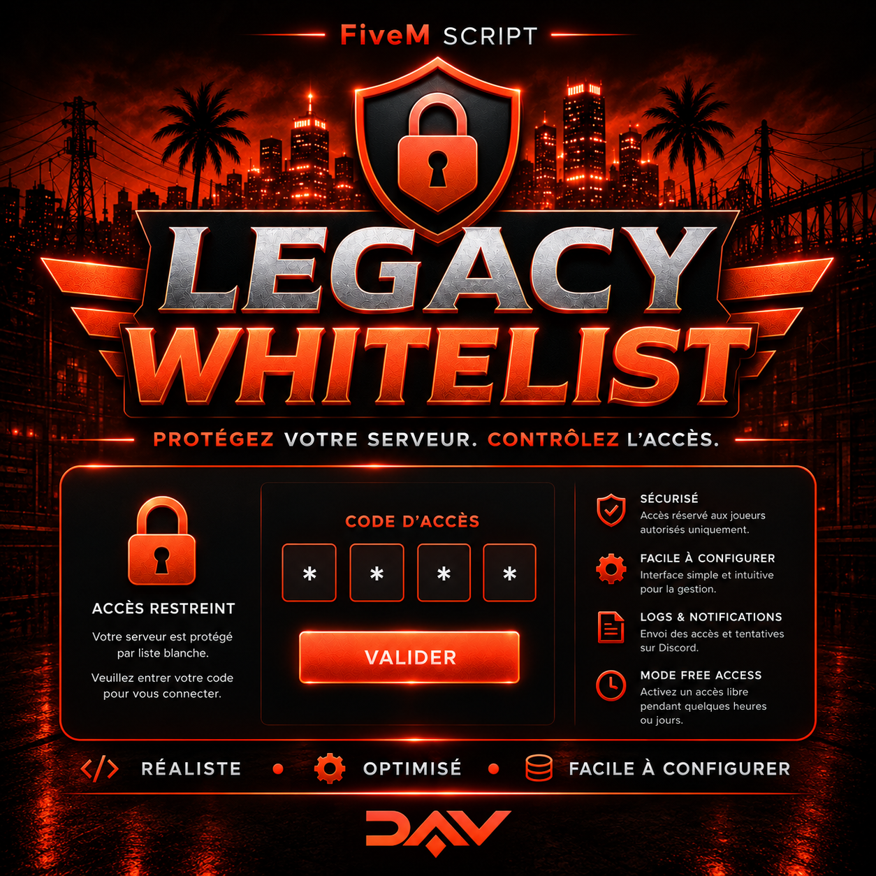 🔒 Legacy Whitelist