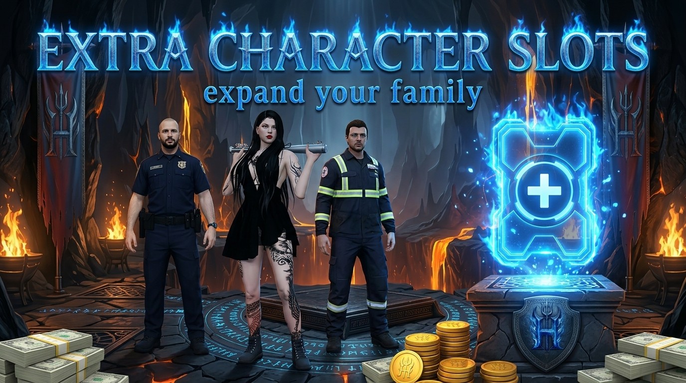 Additional Character Slots