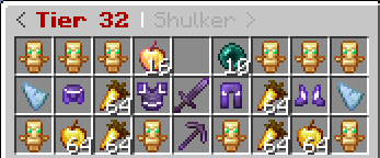 Inventario del kit Tier 32