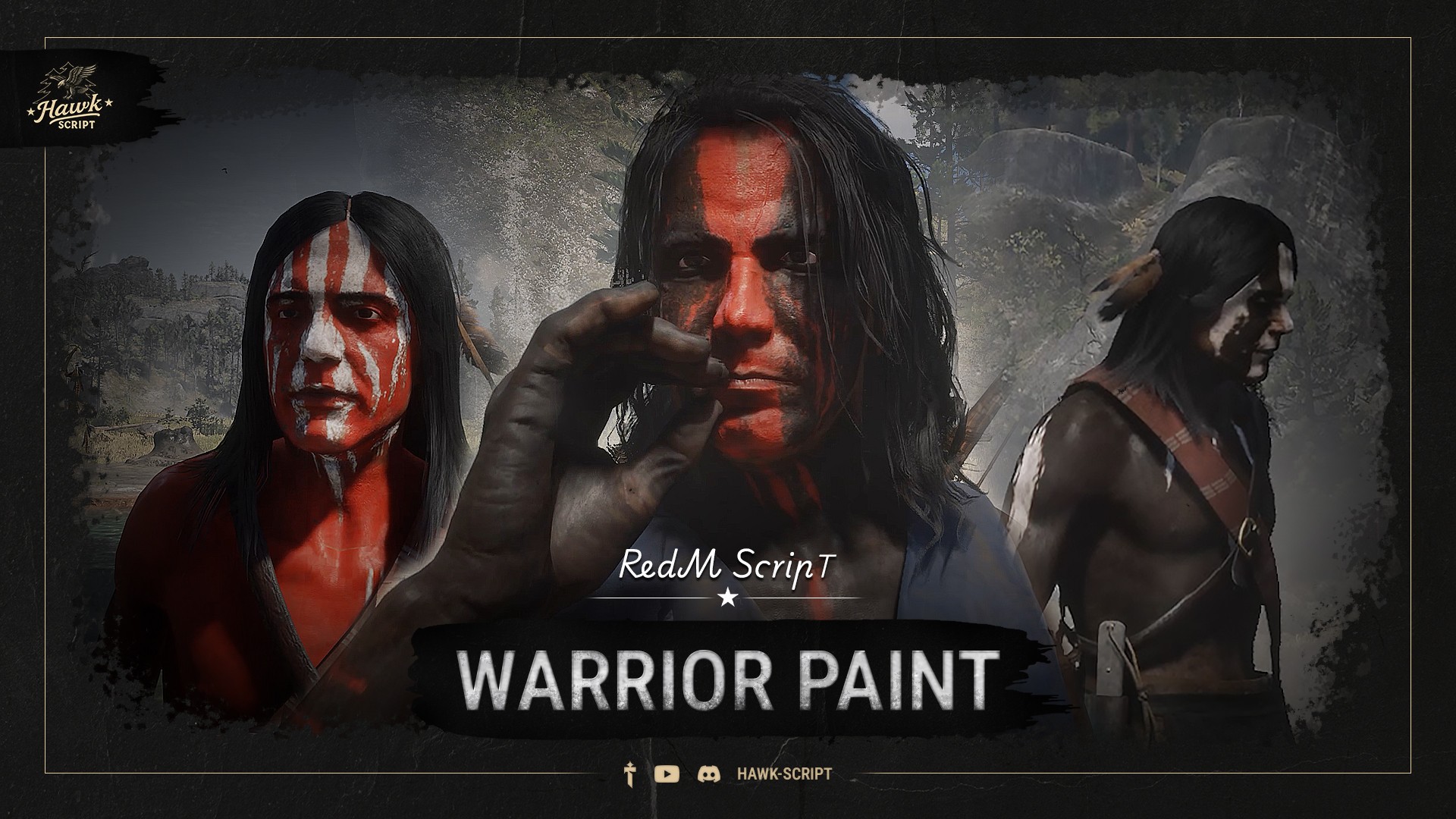 Hawk Warrior Paint