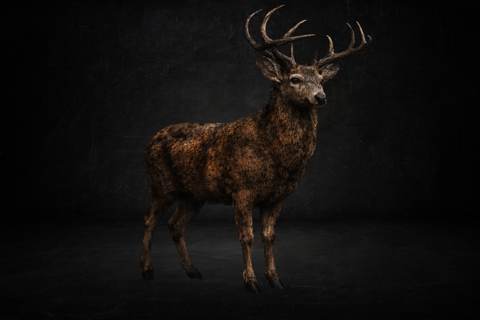 Cerf (Monture 2 places ) ( perma )