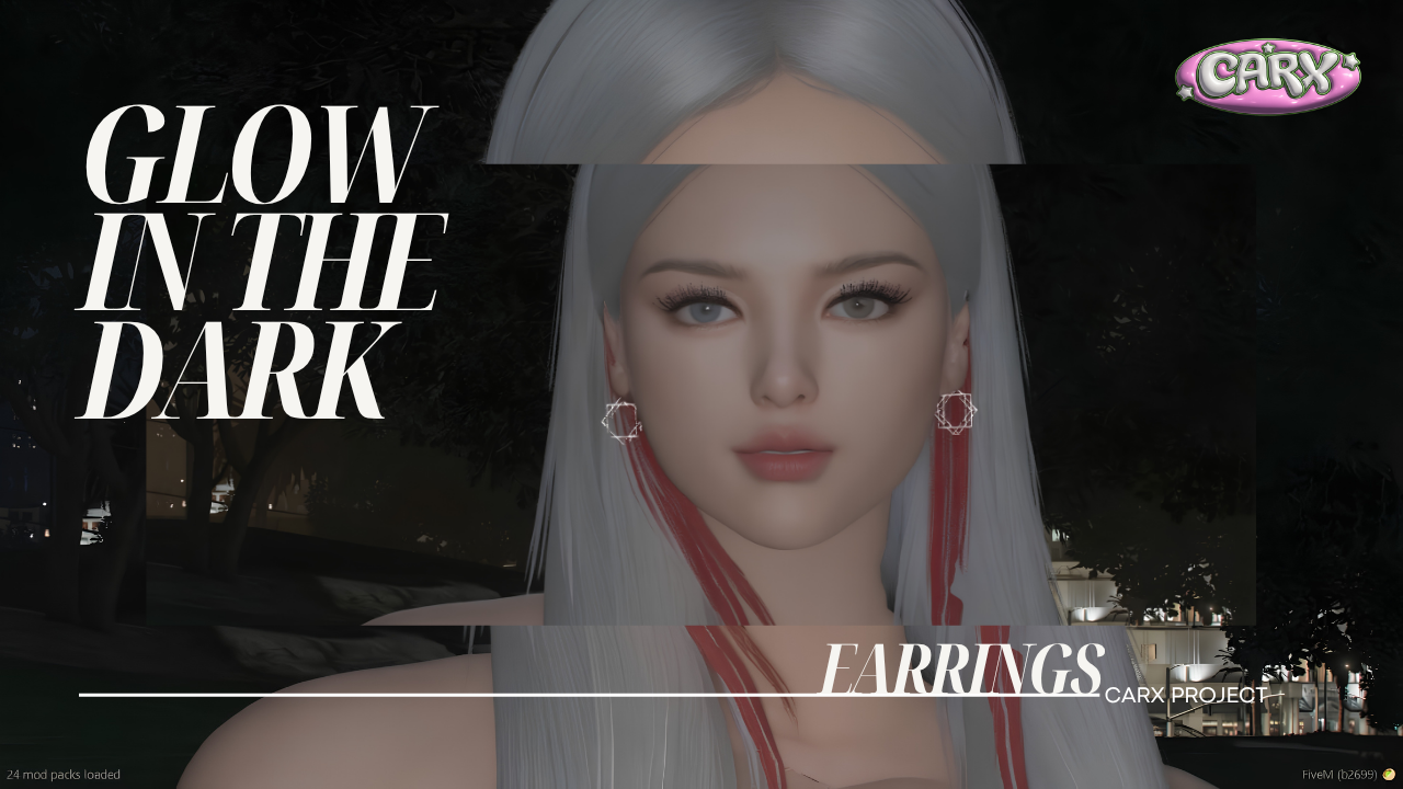 🌟 GLOW IN THE DARK PIERCING | FIVEM READY🌟