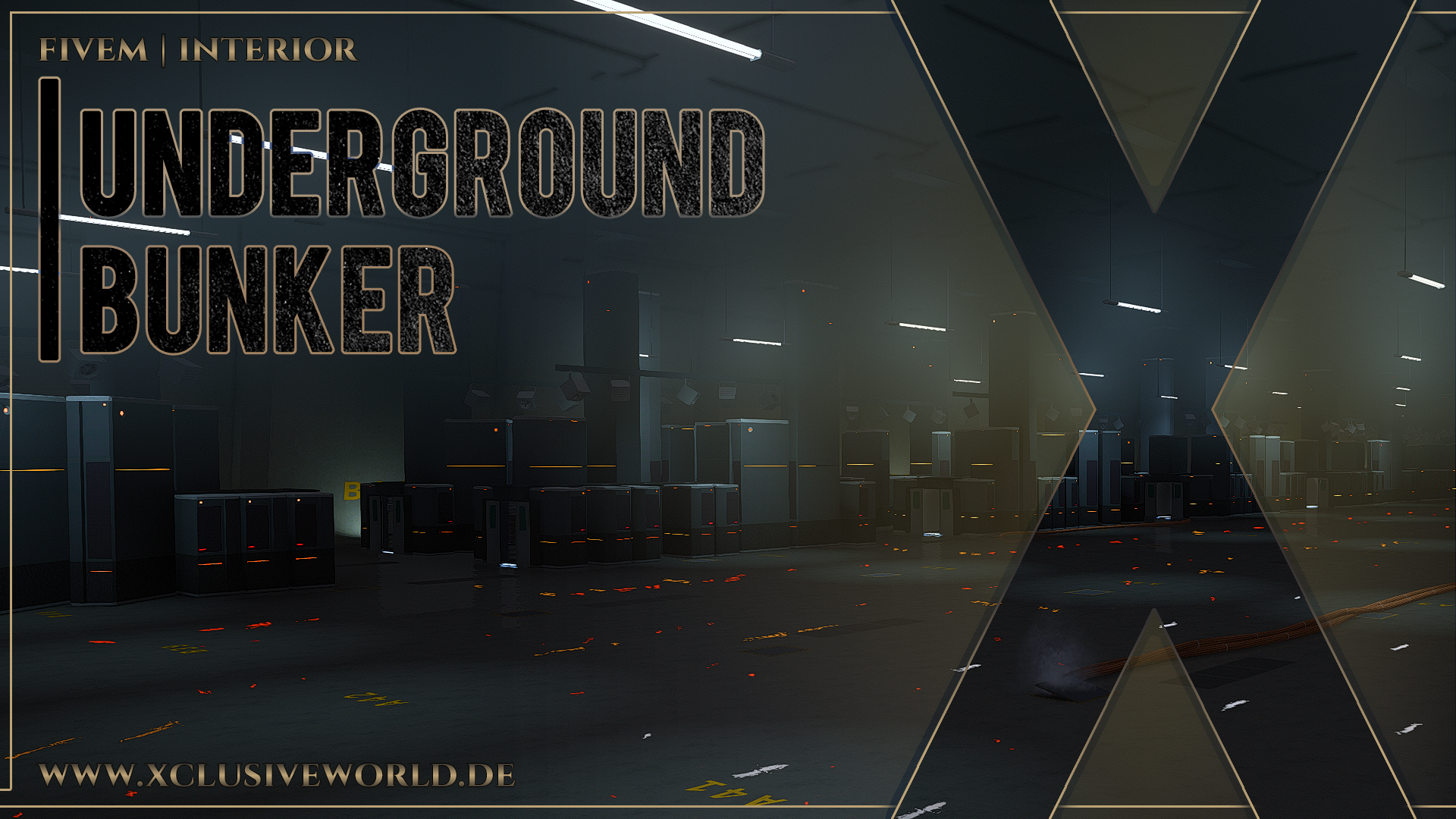 Underground Bunker Beneath Fort Zancudo