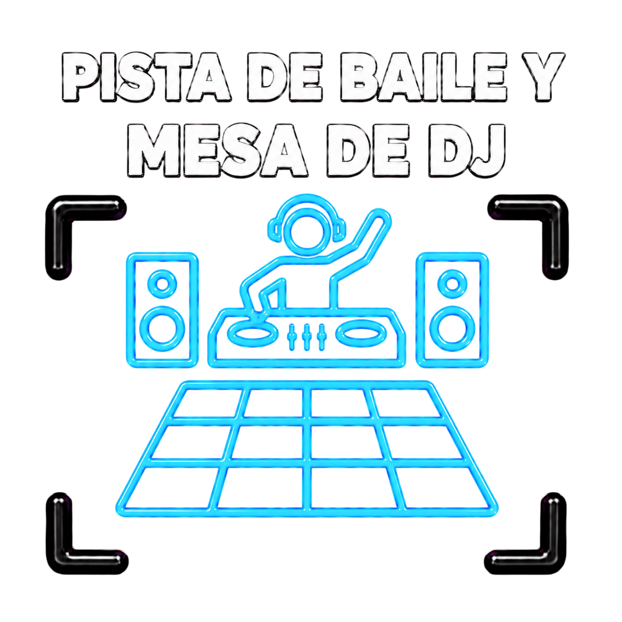 Pista de Baile y Mesa de DJ