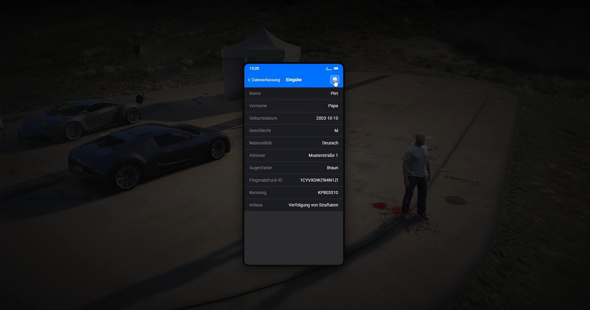 Ultimatives Spurensicherungssystem Screenshot 6
