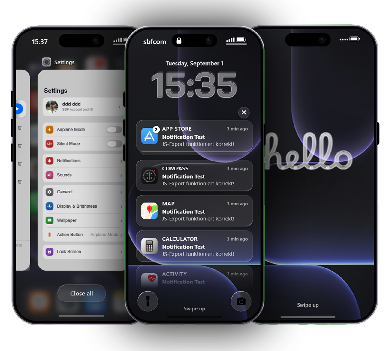 Liquid Glass Phone *SBF Max Phone