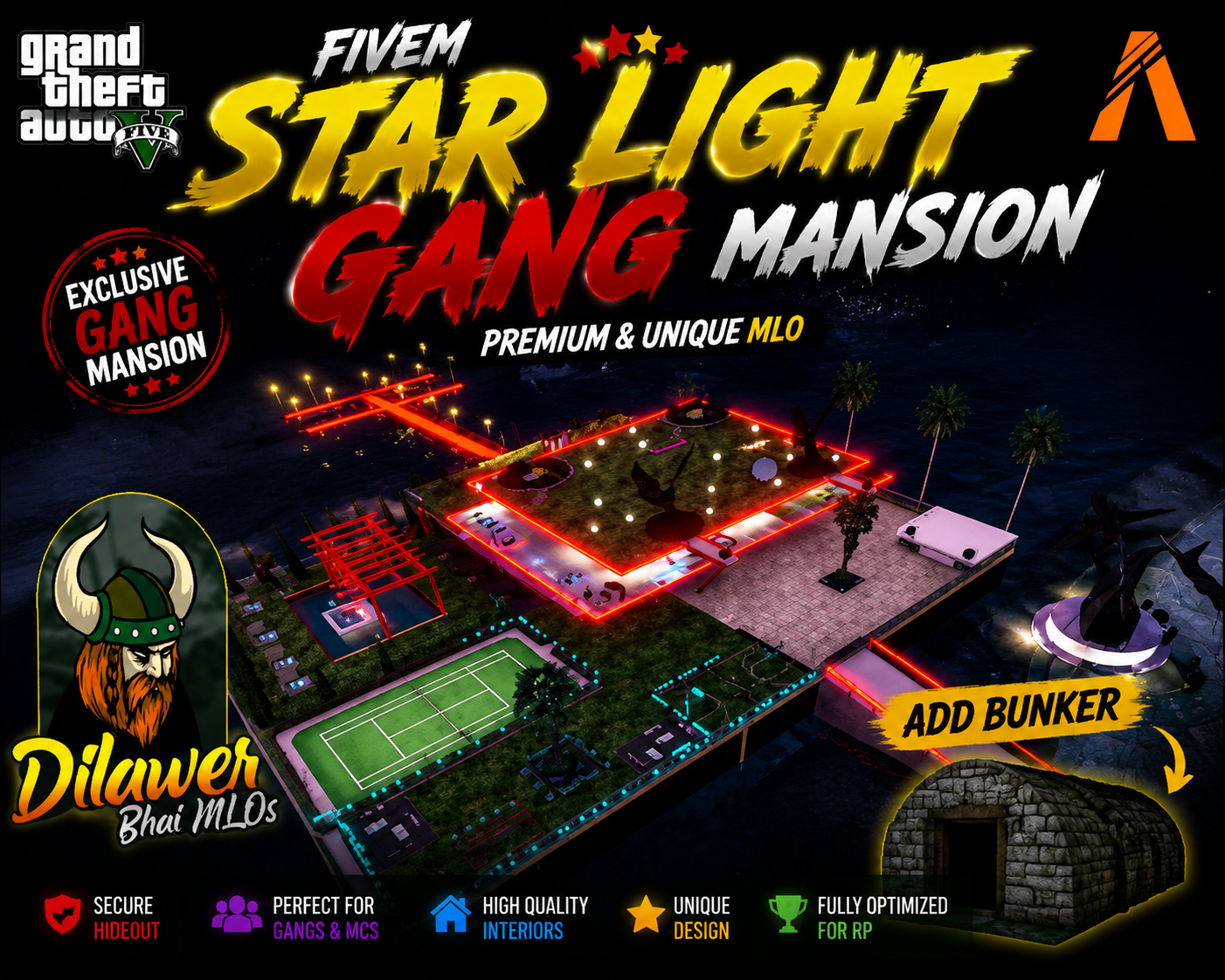 Star light gang mansion