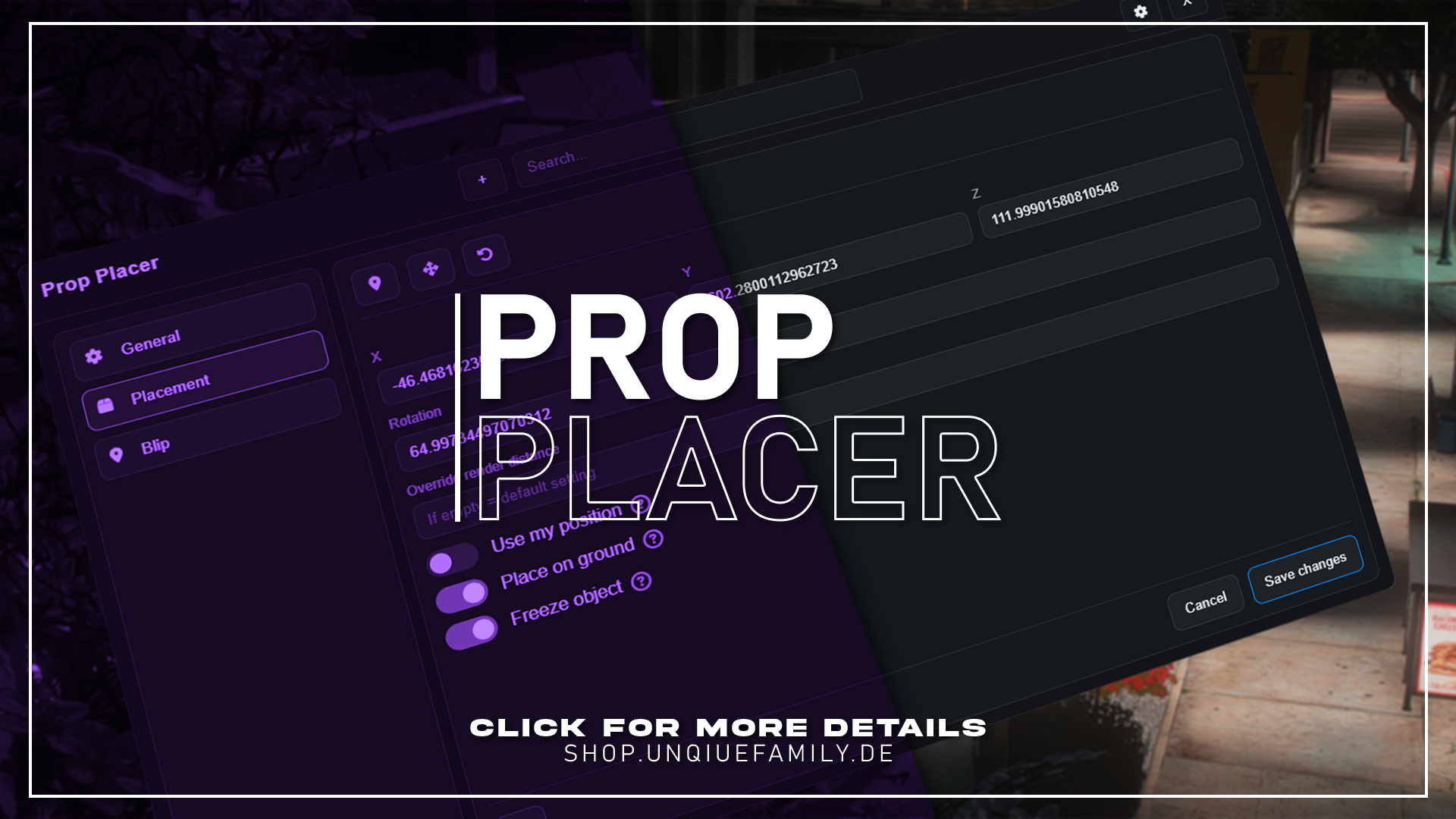 Prop Placer