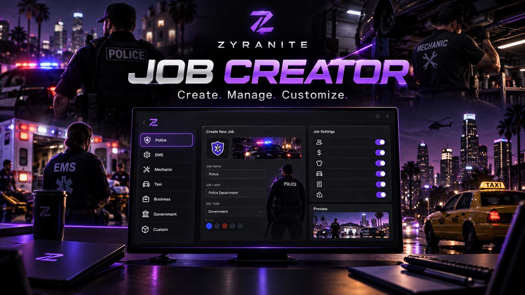 Advanced Job Creator