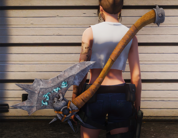 Ebon Blade Axe