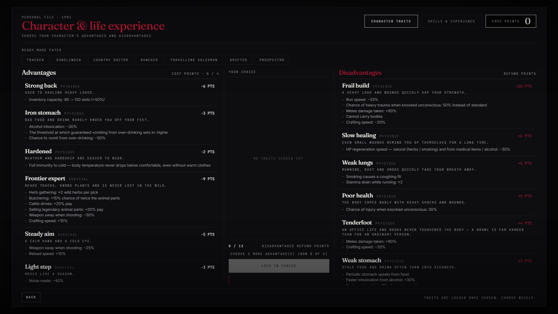 LXR Creator — Open Source · character creation, selection, traits & spawn for RedM