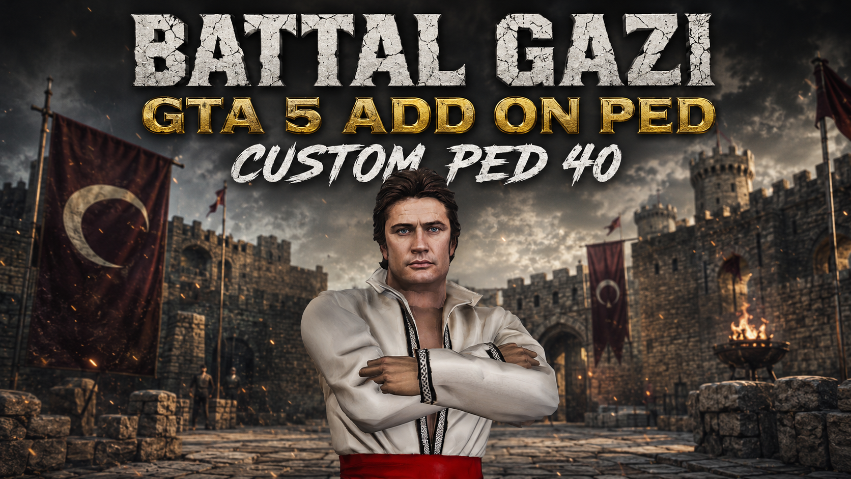 Yeşilçam - Battal Gazi | FiveM Custom Ped 40
