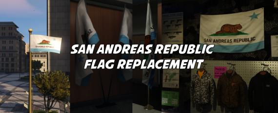 San Andreas Republic Flags